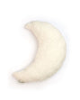 Bambidou Coussin Lune Sherpa - Ivoire