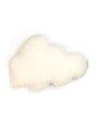 Bambidou Coussin Nuage Sherpa - Ivoire