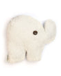 Bambidou Coussin Eléphant Sherpa - Ivoire