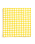Bambidou Maxi Swaddle 100cm x 100cm - Yellow Plaid