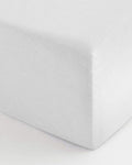 Bambidou Drap Housse Pour Lit Bébé 120x60 cm - Blanc