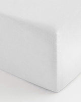 Bambidou Drap Housse Pour Lit Bébé 120x60 cm - Blanc