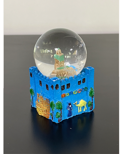 Boule de neige- Petit Format- Bleu ciel