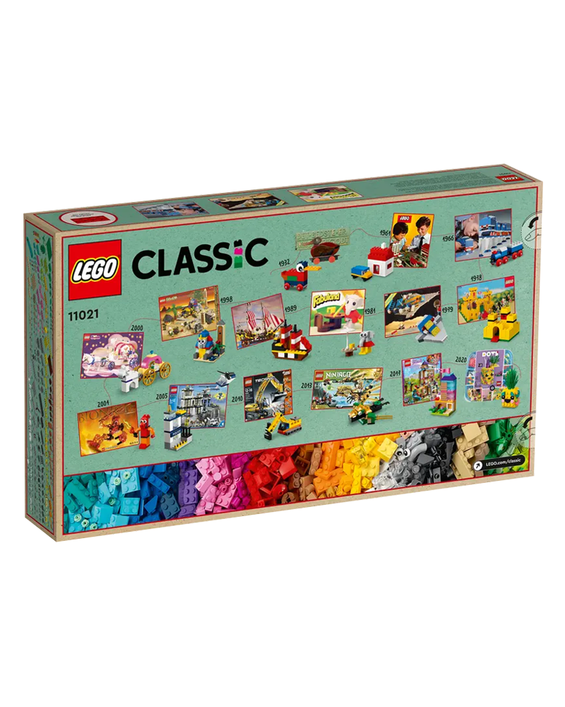 Lego Bricks & More Classic  - 90 Ans de Jeu - 1100 pièces 5A+