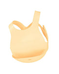 Bavoir Attache Dorsale MINIKOIOI en Silicone - Jaune