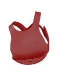 Bavoir Attache Dorsale MINIKOIOI en Silicone - Rouge Velvet