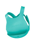 Bavoir Attache Dorsale MINIKOIOI en Silicone - Vert