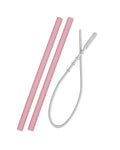 MINIKOIOI Pajita con Cepillo de Silicona - Rosa