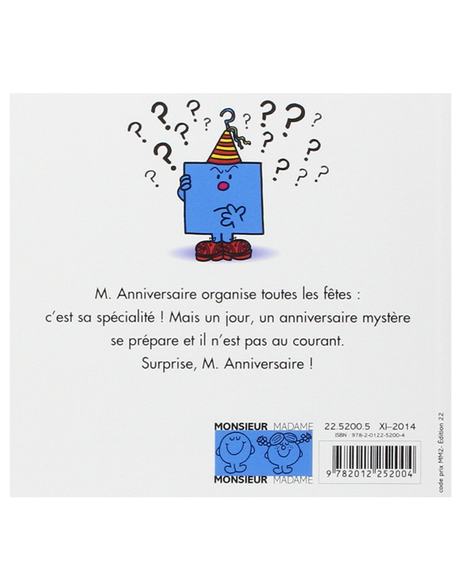 Monsieur Madame - Monsieur Anniversaire