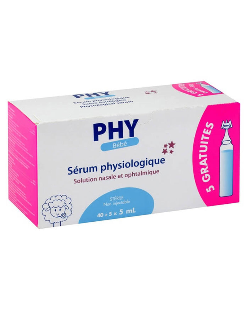 Gilbert PHY Physiological Serum - Box 40+5x5ml