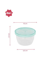 Pots de conservation maxi portions Badabulle 5x250ml