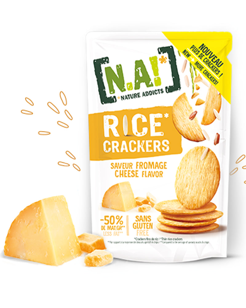 N.A! Rice Crackers 85g - Cheese
