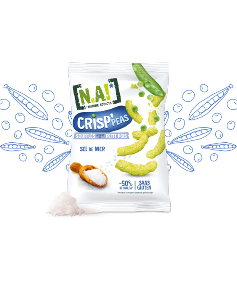 N.A! Chips crisp'peas 50g - Sea Salt