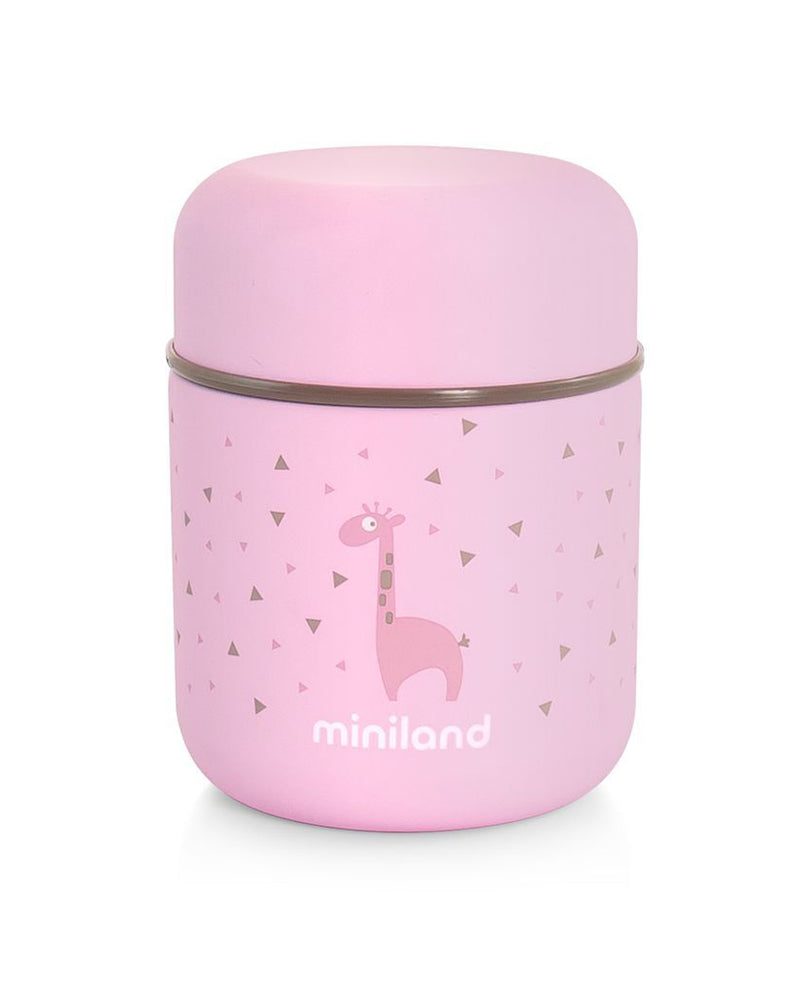 Miniland Thermos Alimentaire Solide 600ml - Rose